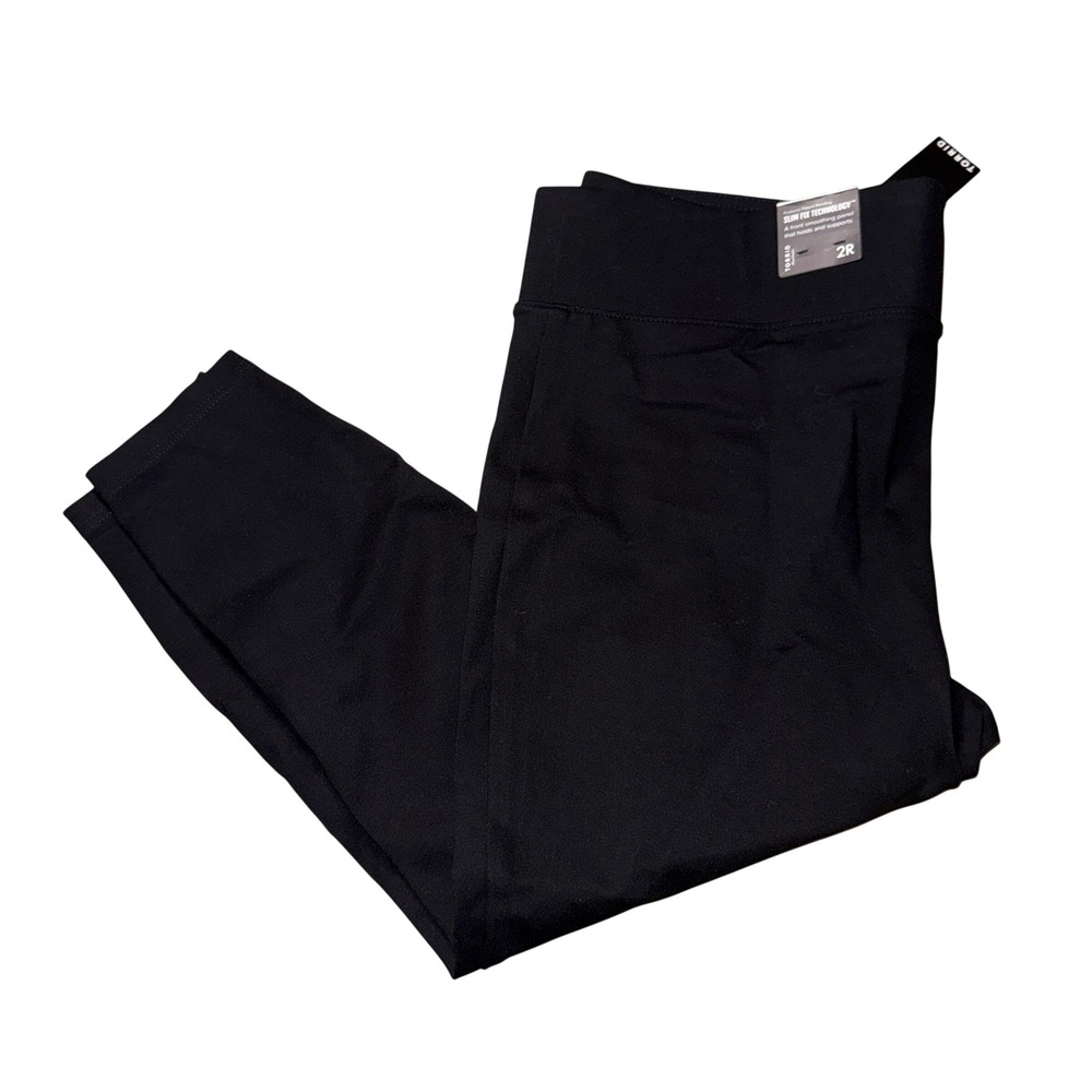 Torrid Pixie Pant 2R 2X Black Slim Fix High Rise Skinny Ponte Pull On Leggings